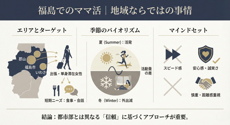 福島ママ活の地域性