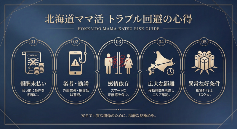 北海道でのママ活トラブル