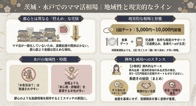 茨城ママ活の相場