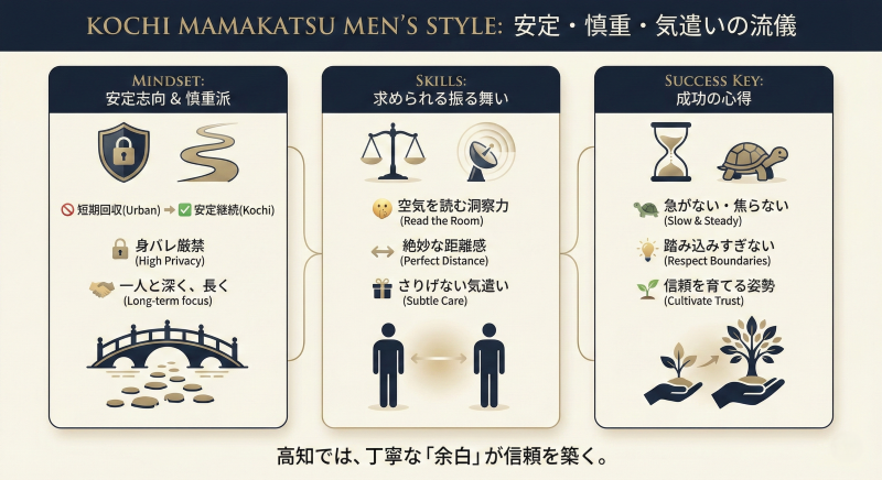 高知ママ活の男性の特徴