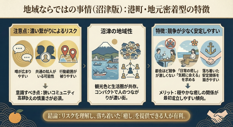 沼津ママ活の地域性