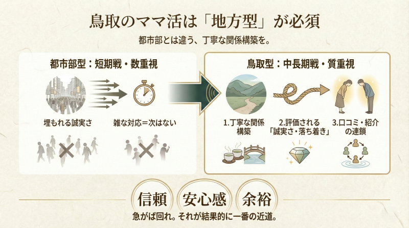 鳥取ママ活の地域性
