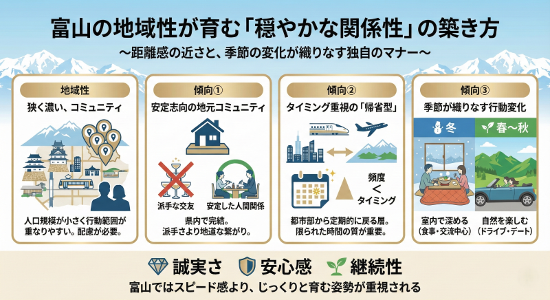 富山ママ活の地域性