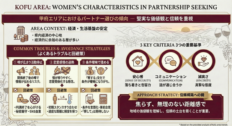 山梨・甲府のママ活よくあるトラブル