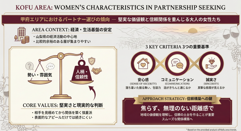 山梨・甲府のママ活する女性の特徴