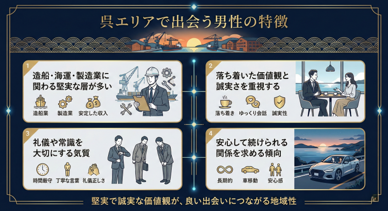 広島・呉でパパ活する男性の特徴