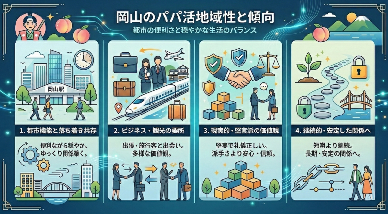 岡山パパ活の地域性