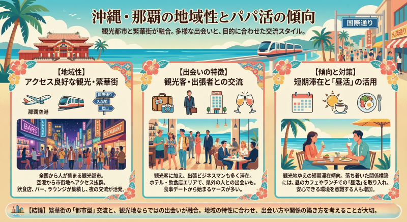 沖縄那覇のパパ活地域性