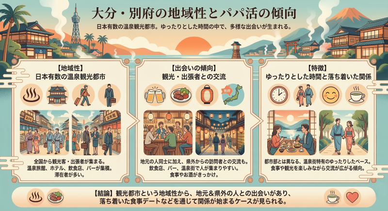 大分パパ活の地域性