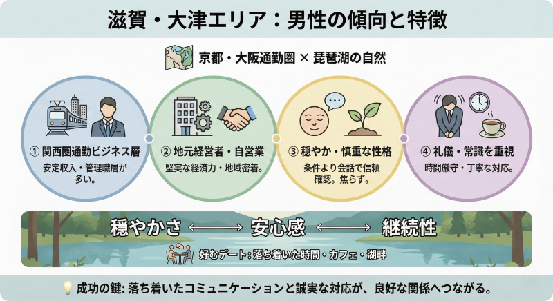 滋賀大津でパパ活する男性の特徴