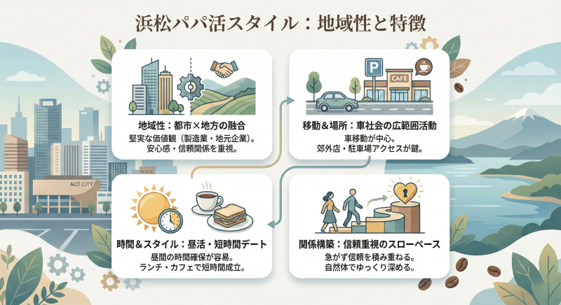 静岡のパパ活スタイル