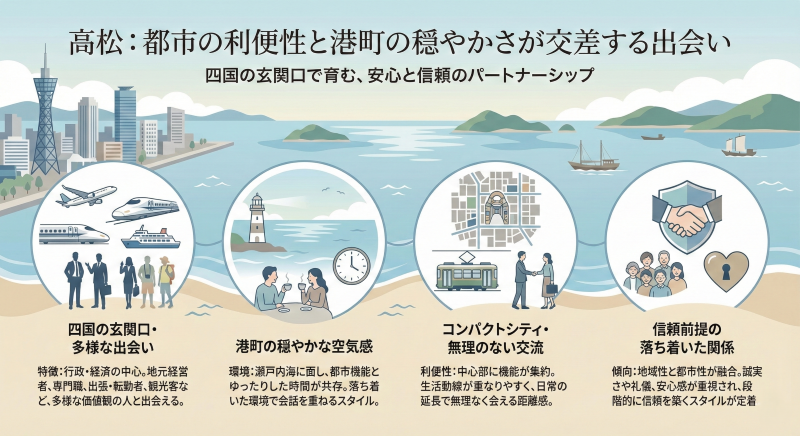 高松パパ活の地域性と傾向