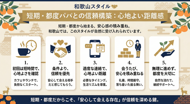和歌山パパ活短期・都度