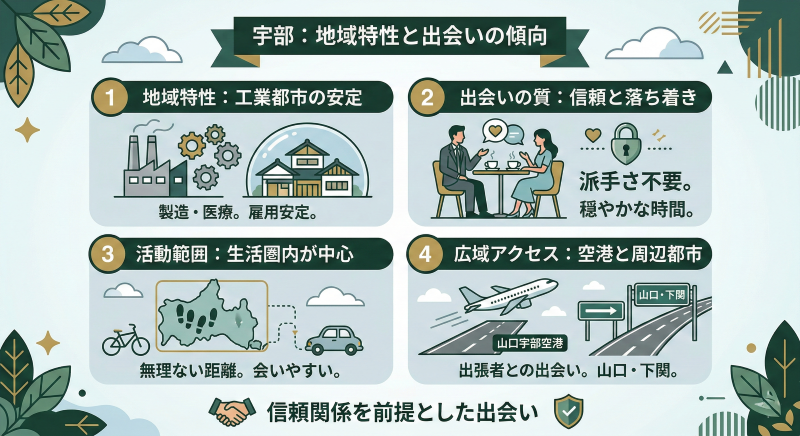 山口・宇部の地域特性とパパ活傾向