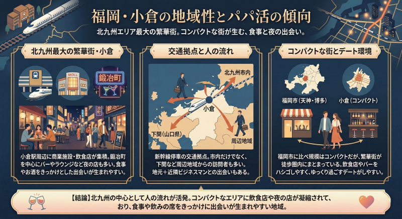 小倉パパ活の地域性