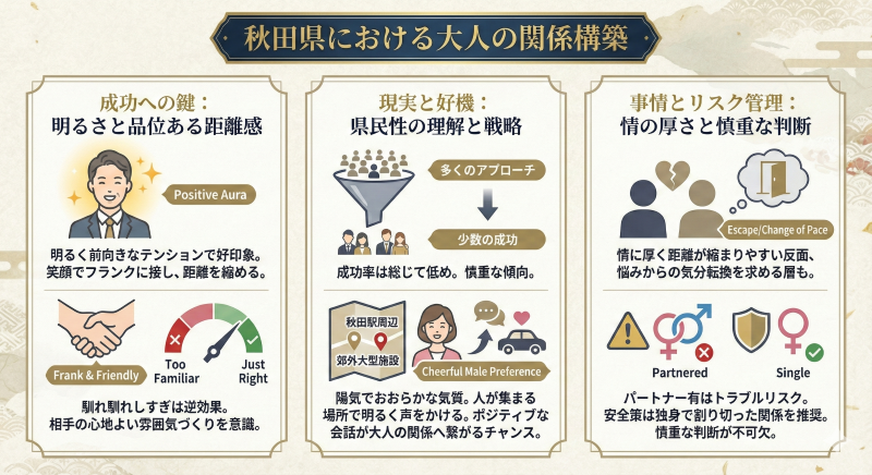秋田でセフレを作るコツ