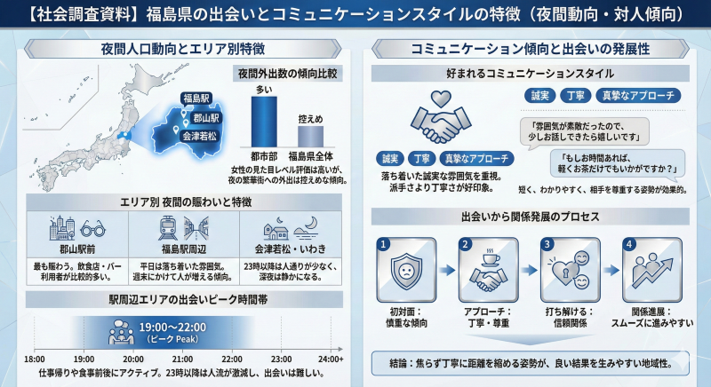 福島でのナンパを成功させる方法