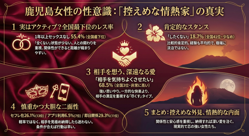 鹿児島女性のセックス観