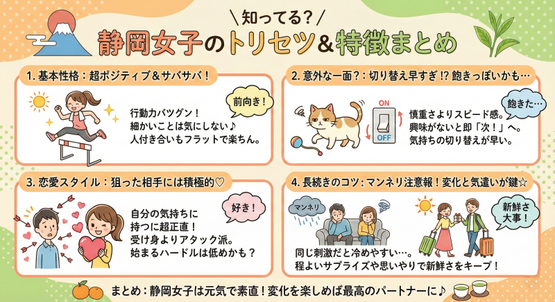 静岡の女性の県民性