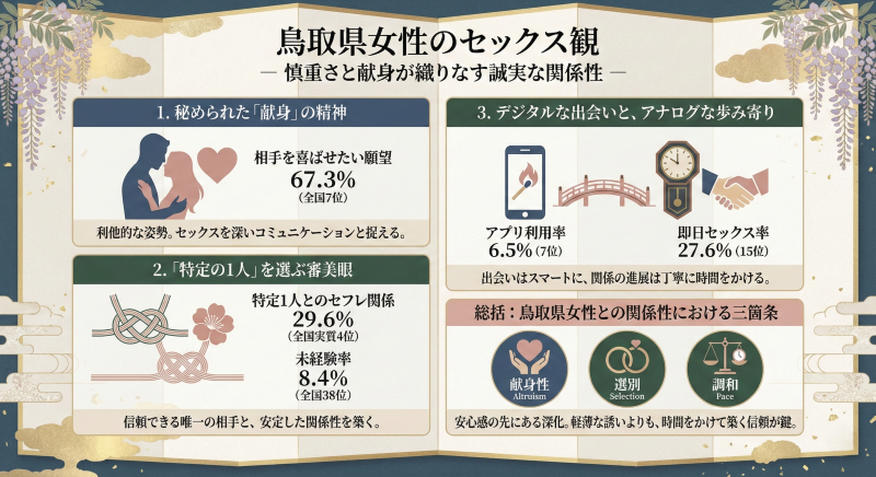 鳥取女性のセックス観