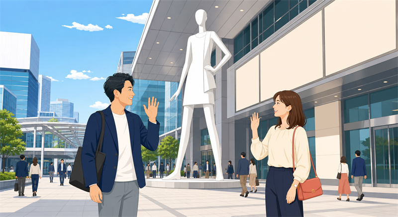 ナナちゃん人形は名駅の待ち合わせの代名詞