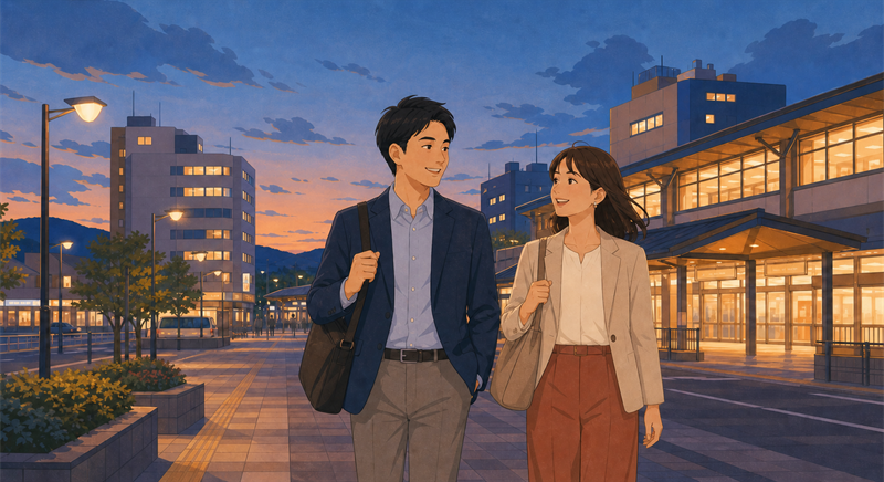 会ったあとに使える郡山駅前