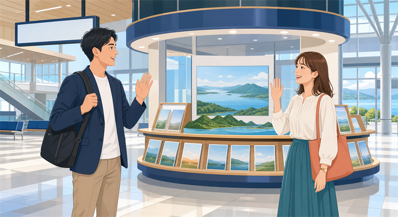 滋賀は改札の内側で場所を指定したほうが確実